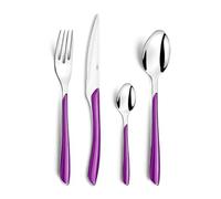 Amefa 2234VIMBA1D20 ECLAT - Set di posate da 32 pezzi, confezione da 8 persone, colore: Viola