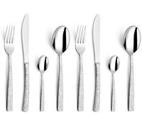 Amefa 903629 af20 C40 Havane Jungle Servizio di Posate 24 Pezzi - Cofanetto 6 Persone, Acciaio Inox, Finitura Lucida, 13,7 x 7 x 26 cm (Confezione da 2)