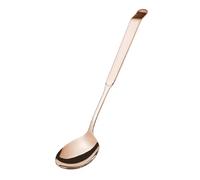 AMEFA BUFFET - Cucchiaio da insalata piccolo, cucchiaio da servire, cucchiaio da servire, posate da servizio, in acciaio inox 18/10, satinato, rame, lunghezza: 23,7 cm