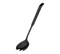 AMEFA BUFFET - Forchetta da insalata piccola, per catering e buffet, posate da servizio, in acciaio inox 18/10, satinato, nero, lunghezza: 23,7 cm