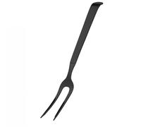 AMEFA BUFFET Forchetta per arrosti, forchetta da carne, forchetta da barbecue, posate da servizio, in acciaio inox 18/10, satinato, nero, lunghezza 32 cm