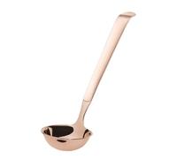 AMEFA BUFFET - Tappetino per porzioni grande, mestolo per salsa, cucchiaio per catering, mestolo, posate da servizio, acciaio inox 18/10, satinato, rame, lunghezza: 26 cm