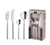 Amefa Carlton Confezione 16 Pezzi Posate, Acciaio Inox, Metallo, unità