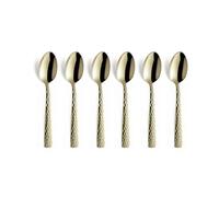 Amefa - Felicity - Servizio 6 cucchiai moka espresso champagne opaco