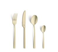 AMEFA PVD 9035 - Servizio di posate Manilla, 16 pezzi, colore: Champagne