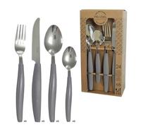 Amefa Set di 24 coperti Pure – Acciaio inossidabile 18/0 – Grigio