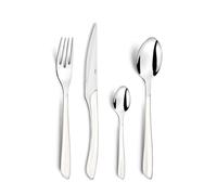 Amefa - Servizio di posate multiuso, Serie: Eclat, in cofanetto, Acciaio Inox ABS SAN, bianco, Ménagère 32 couverts pour 8 personnes