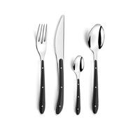 E_0002_S2700227 Amefa Servizio di Posate Amefa Bistro Metallo Bicolore 24 Pezzi