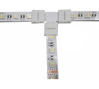 Amefil Per 12 mm 5 pin RGBW 5050 LED cinghia 10 pezzi RGB LED connettore connettore a forma di T cinghia