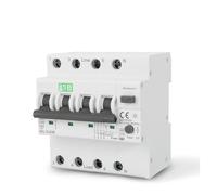AMEHRU RCD 30mA Bassa Tensione Tipo B 40A Sovracorrente e Protezione da Perdite RCBO 10kA 2p 4p Interruttore Differenziale EKL15(4)