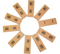 Ameisenkeks Numeri doppi arancioni 1-1000 - 10 blocchi
