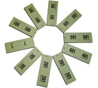 Ameisenkeks® Numeri doppi Numeri VERDE 1-1000 - 10 blocchi