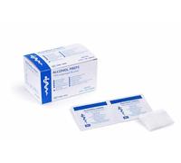 Ameisenkeks Tamponi imbevuti di alcool 100 pezzi - 70% alcool isopropilico - 2 strati confezionati singolarmente - Disinfezione della pelle prima delle iniezioni e misurazione della glicemia - Tessuto