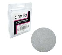 Amelia Beauty | 1/2 Zoll transparente, verwicklungsfreie, elastische Pferdeschwanzhalter | Hergestellt in den USA | 500er-Pack