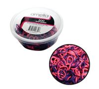 Amelia bellezza | 500 elastici da 1/2"""" | Elastici per capelli in gomma di alta qualitÃ realizzati negli Stati Uniti | Ideale per code di cavallo