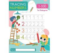 Amelia Mosby Tracing Numbers 1-100 for Kindergarten (Tascabile)