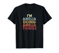 Amelia Name Amelia Personalized Name First Given Maglietta