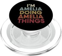 Amelia Name Amelia Personalized Name First Given PopSockets PopGrip per MagSafe
