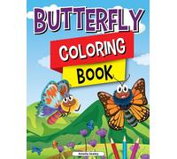 Amelia Sealey Charming Butterflies Coloring Book for Kids (Tascabile)