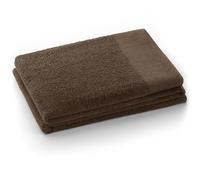 AmeliaHome Asciugamano marrone 50 x 100 cm 100% cotone assorbente cioccolato Amari
