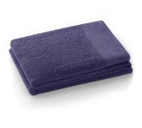 AmeliaHome Asciugamano viola 50 x 100 cm 100% cotone assorbente Amari