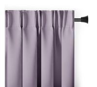 AmeliaHome Blackout - Tenda oscurante per finestre, 140 x 270 cm, colore rosa, 1 pezzo