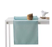 AmeliaHome - Runner da tavolo, effetto loto, impermeabile