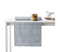 AmeliaHome - Runner da tavolo, effetto loto, impermeabile