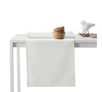 AmeliaHome - Runner da tavolo, effetto loto, impermeabile