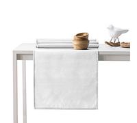 AmeliaHome - Runner da tavolo, effetto loto, impermeabile