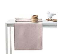 AmeliaHome - Runner da tavolo, effetto loto, impermeabile