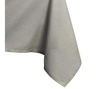 AmeliaHome, tovaglia idrorepellente, design a effetto loto, Poliestere Cappuccino Empire 100x100 cm