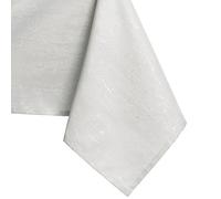 AmeliaHome, tovaglia idrorepellente, design a effetto loto, Poliestere Ecru Vesta 120x160 cm oval