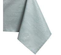 AmeliaHome, tovaglia idrorepellente, design a effetto loto, Poliestere Menta Vesta 140x320 cm