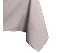 AmeliaHome, tovaglia idrorepellente, design a effetto loto, Poliestere Poudre Rosa Empire 120x160 cm oval