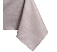 AmeliaHome, tovaglia idrorepellente, design a effetto loto, Poliestere Poudre Rosa Vesta 120x160 cm oval