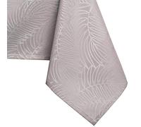 AmeliaHome, tovaglia idrorepellente, design a effetto loto, Poliestere, Rosa cipria Gaia., 140x320 cm