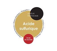 Amélie Nothomb, Acide sulfurique: Fiche de lecture