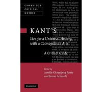 Amélie Oksenber Kant's Idea for a Universal History with a Cosmopoli (Tascabile)