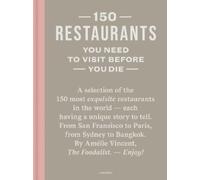 Amélie Vincent 150 Restaurants You Need to Visit Before You D (Copertina rigida)
