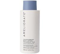 AMELIORATE Transforming Body Lotion Fragrance Free 500ml for Keratosis Pilaris (KP), Rough, Bumpy Skin & Ingrown Hairs | Exfoliating Moisturiser with Lactic Acid (AHA) | Dermatologist Approved