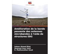 Amélioration de la bande passante des antennes microbandes à l'aide de structures EBG