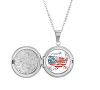 Amemap parola illustrazione collana medaglione tenere immagine gioielli regalo di compleanno