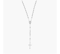 AMEN ACCL112 Collana Rosario Classico in Acciaio