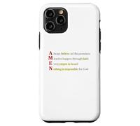 Amen Acronimo Niente è Impossibile Per Dio Matteo 19 26 Custodia per iPhone 11 Pro