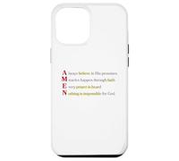 Amen Acronimo Niente è Impossibile Per Dio Matteo 19 26 Custodia per iPhone 12 Pro Max