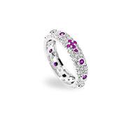 Amen Anello Donna Rosario Zirconi AROZBR-12
