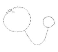 Amen Baciamano da Donna Colllezione Baciamano. Gioiello Realizzato in Argento 925 di Colore Rodio. La Referenza È Bamab5