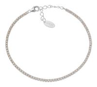 Amen Bracciale Tennis donna Argento 925 rosato con zirconi champagne BT1RCH17