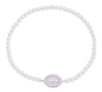 Bracciale Perle Madonnina Rosa Donna Amen